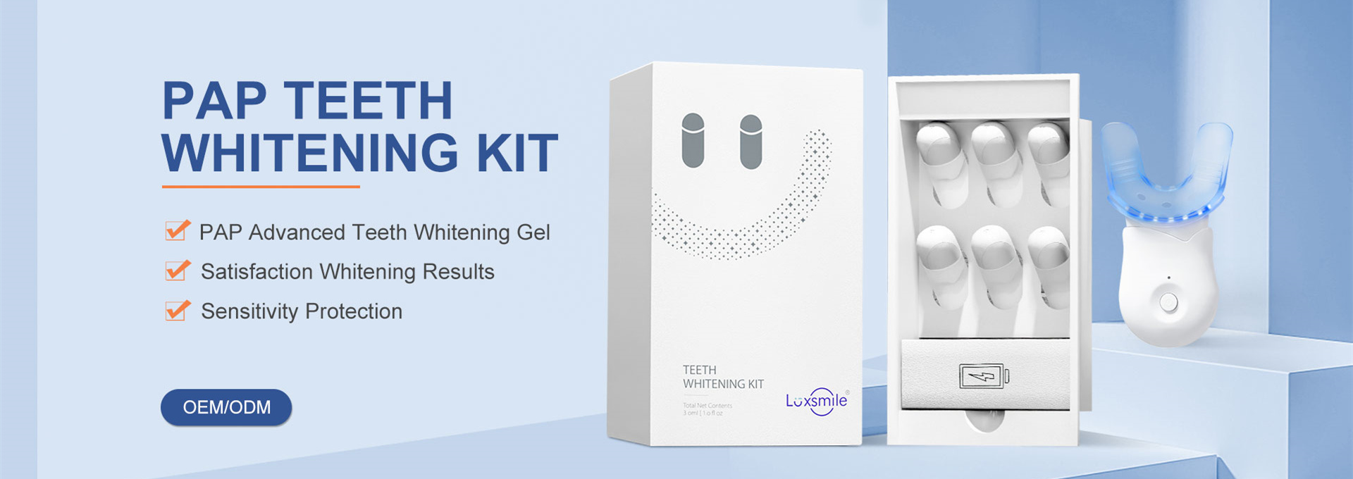 huaer dental pap teeth whitening kit