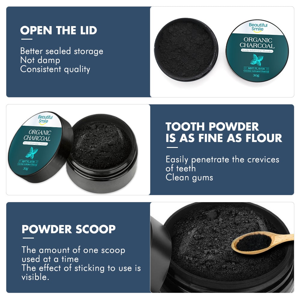 Charcoal Whitening Powder