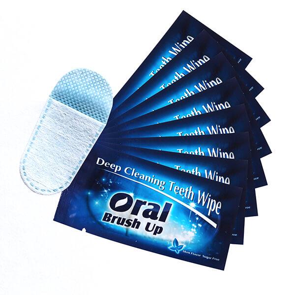 Dental Teeth Whitening Finger Wipe